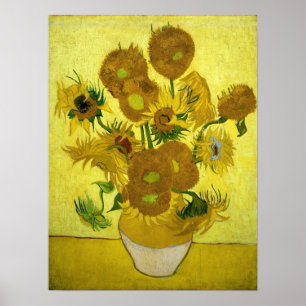 Van Gogh - Sonnenblumen Poster