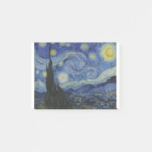 Van Gogh, Starry Nigh Post-it Klebezettel