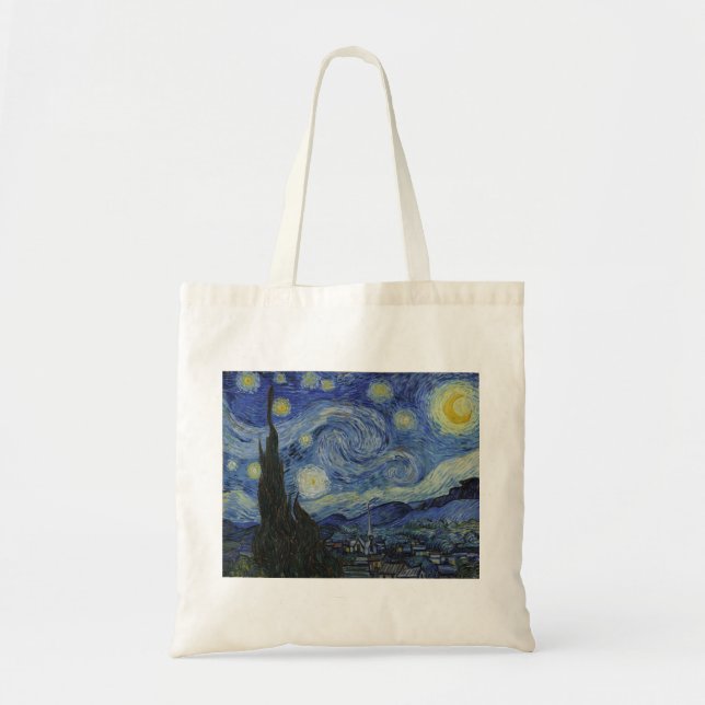 Van Gogh, Starry Nigh Tragetasche (Vorne)