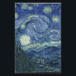 Van Gogh Starry Night<br><div class="desc">Über The Starry Night\ ist ein Gemälde des niederländischen Post-Impressionisten Vincent van Gogh. Das Bild zeigt den Blick abends außerhalb seines Sanitärraums, obwohl es tagsüber aus dem Gedächtnis gemalt wurde. Seit 1941 ist es in der ständigen Sammlung des Museums für Moderne Kunst in New York City. Oft reproduziert, wird das...</div>