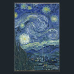 Van Gogh Starry Night<br><div class="desc">Über The Starry Night\ ist ein Gemälde des niederländischen Post-Impressionisten Vincent van Gogh. Das Bild zeigt den Blick abends außerhalb seines Sanitärraums, obwohl es tagsüber aus dem Gedächtnis gemalt wurde. Seit 1941 ist es in der ständigen Sammlung des Museums für Moderne Kunst in New York City. Oft reproduziert, wird das...</div>