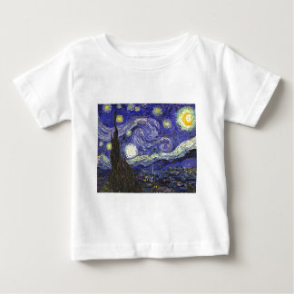 Van Gogh Starry Night Baby T-shirt