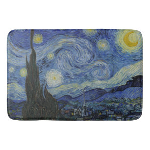 Van Gogh Starry Night Badematte