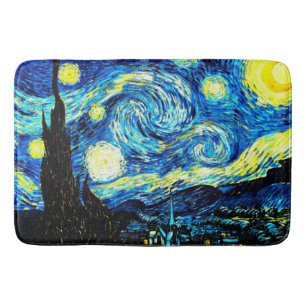 Van Gogh - Starry Night Badematte