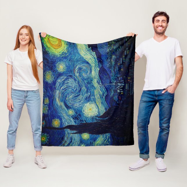 Van Gogh Starry Night Bedding Set Fleecedecke (Beispiel)