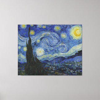 Van Gogh - Starry Night Canvas Print Leinwanddruck