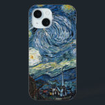 Van Gogh Starry Night iPhone 15 Hülle<br><div class="desc">Vincent Van Gogh Starry Abend Vintage Kunstwerke über elektronische Hüllen für Ihre Gadgets - Vintage Produkte aus Zazilicious</div>