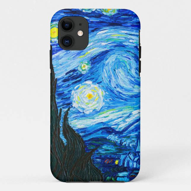 Van Gogh Starry Night Case-Mate iPhone Hülle (Rückseite)