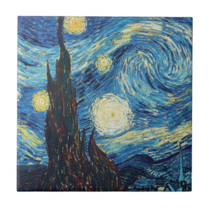 Van Gogh Starry Night Classic Impressionismus Art Fliese