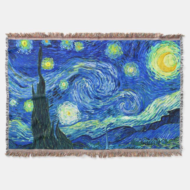 Van Gogh Starry Night Decke (Vorderseite)