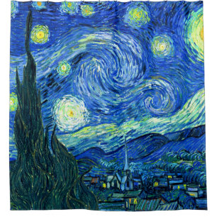 Van Gogh Starry Night Duschvorhang