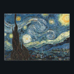Van Gogh Starry Night Einladung<br><div class="desc">Vincent Van Gogh berühmte Malerei Sternennacht</div>