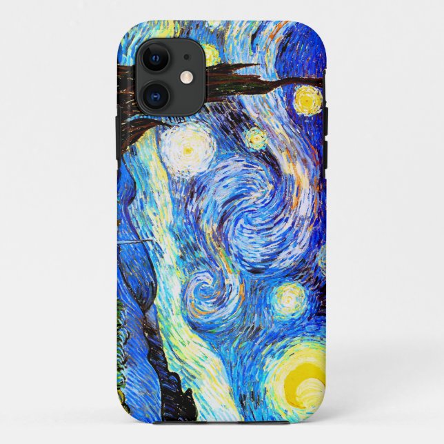 Van Gogh Starry Night Fine Art Case-Mate iPhone Hülle (Rückseite)