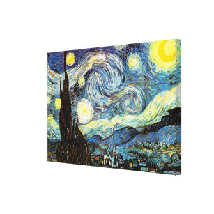 Van Gogh Starry Night Fine Art Leinwanddruck