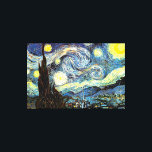 Van Gogh Starry Night Fine Art Leinwanddruck<br><div class="desc">Starry Night,  schöne Kunst von Vincent van Gogh.</div>