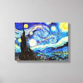 Van Gogh Starry Night Fine Art Leinwanddruck