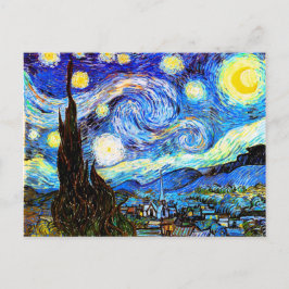 Van Gogh Starry Night Fine Art Postkarte