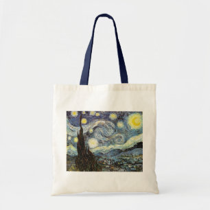 Van Gogh Starry Night Fine Art Tragetasche