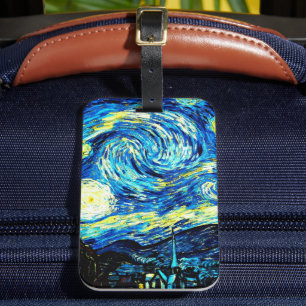 Van Gogh - Starry Night Gepäckanhänger