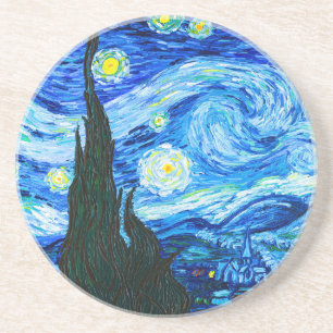 Van Gogh Starry Night Getränkeuntersetzer