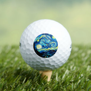 Van Gogh - Starry Night Golfball
