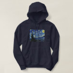 Van Gogh * Starry Night Hoodie<br><div class="desc">Die Sternennacht von Van Gogh.
Besuchen Sie bitte meinen Laden für interessanteres Design und mehr Farbwahl => zazzle.com/iwheels*</div>