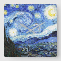 Van Gogh Starry Night Impressionismus Art Wall Clo