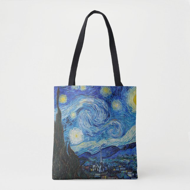 Van Gogh Starry Night. Impressionismus Vintage Kun (Vorderseite)