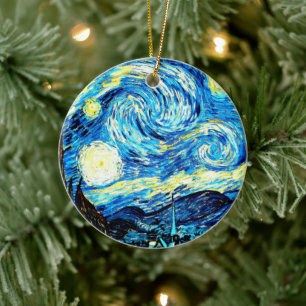 Van Gogh, Starry Night Keramik Ornament