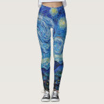 Van Gogh Starry Night Leggings<br><div class="desc">Die Starry Night kuratierte Kunstwerke,  hohe Auflösung und wunderschön.</div>