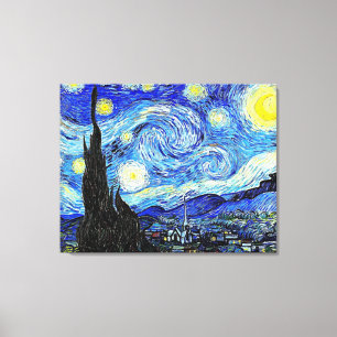 Van Gogh Starry Night Leinwanddruck