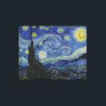 Van Gogh Starry Night Leinwanddruck<br><div class="desc">Van Gogh Starry Night Leinwand</div>