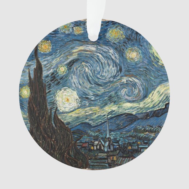 Van Gogh Starry Night Ornament (Vorderseite)