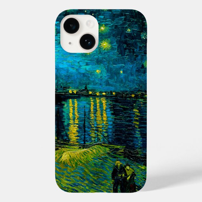 Van Gogh Starry Night Over Rhône Case-Mate iPhone Hülle (Rückseite)