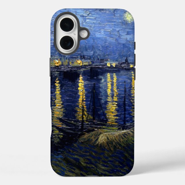 Van Gogh Starry Night Over Rhone Case-Mate iPhone Hülle (Rückseite)