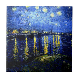 Van Gogh, Starry Night over Rhone, Fliese