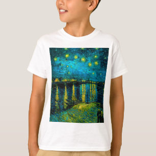 Van Gogh Starry Night Over Rhône T-Shirt