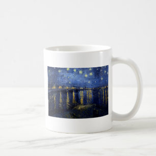 Van Gogh Starry Night Over Rhone Tasse