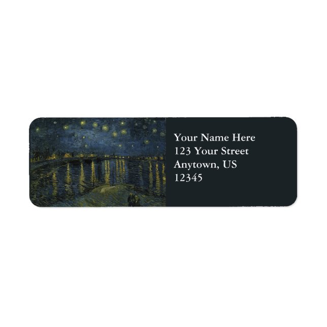 van Gogh Starry Night Over the Rhone (Vorne)