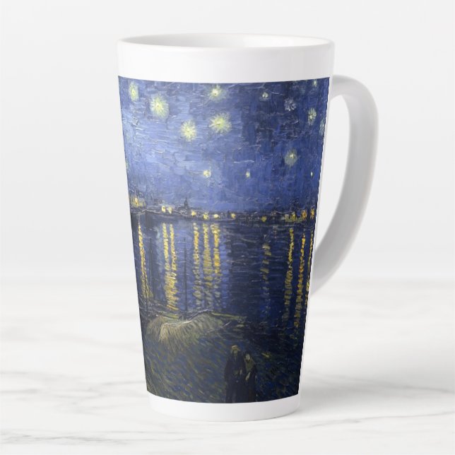 van Gogh Starry Night Over the Rhone Milchtasse (Rechte Ecke)