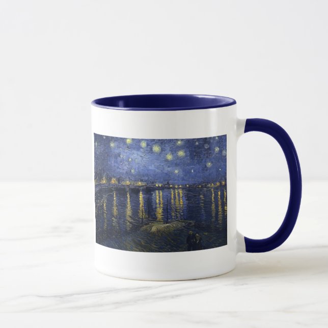 van Gogh Starry Night Over the Rhone Tasse (Rechts)