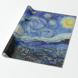 Van Gogh Starry Night Painting Geschenkpapier