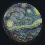 Van Gogh Starry Night Pappteller<br><div class="desc">Vincent Van Gogh Nature Painting Series</div>