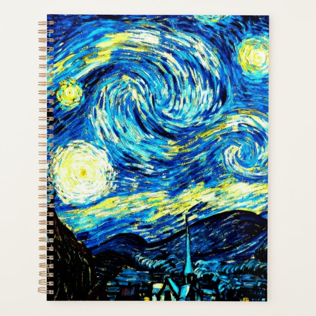 Van Gogh - Starry Night Planer (Vorderseite)
