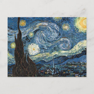 Van Gogh Starry Night Postkarte