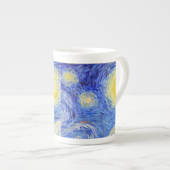 Van Gogh , “Starry Night” Prozellantasse (Vorderseite Rechts)