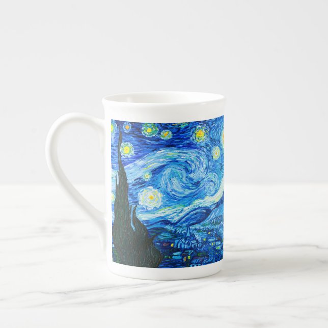 Van Gogh Starry Night Prozellantasse (Links)