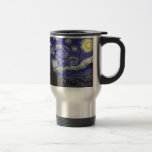 Van Gogh Starry Night Reisebecher<br><div class="desc">Van Gogh Starry Night</div>