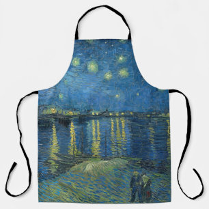 Van Gogh Starry Night Rhone Painting Schürze