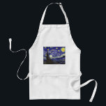 Van Gogh Starry Night Schürze<br><div class="desc">Van Gogh Starry Night</div>